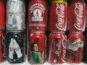 Coca Cola kutu kola serisi