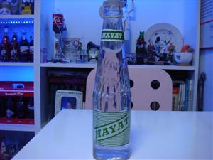 Hayat Gazozu  eski plastik kapaklı şişe