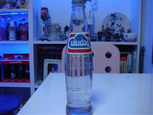 Uludağ eski şişe  mavi Bursa yazmayan