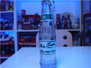 Yeşil Ökse gazozu Kırşehir klasik eski şişe